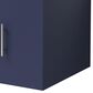 Lexora Home Geneva 24" Single Bathroom Vanity in Navy Blue with 2 cm White Cultured Marble Top and Rectangular Sink, , large