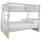 Ashley Robbinsdale Twin over Full Bunk Bed in Antique White, , large