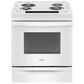 Whirlpool 4.8 Cu. Ft. Slide-in Electric Range in White, , large