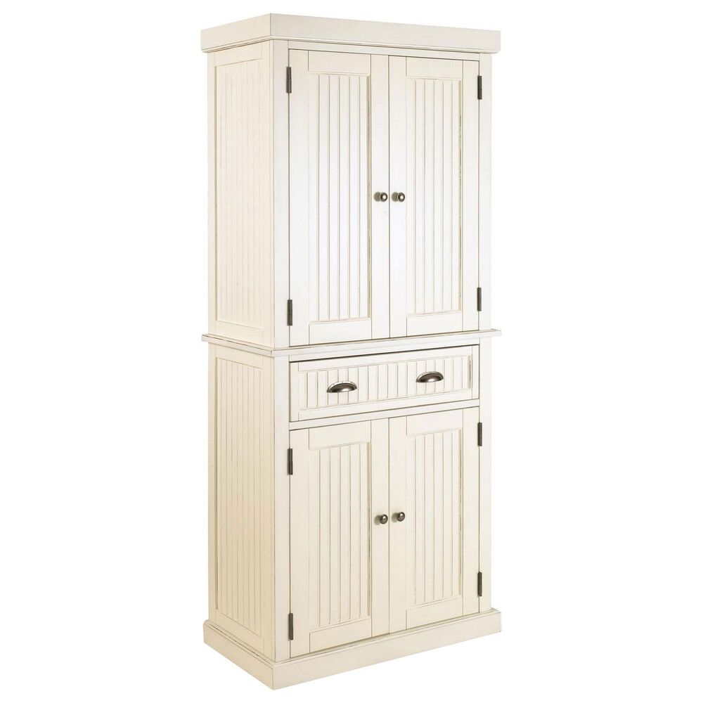 Homestyles Nantucket Pantry in Off-White, , large