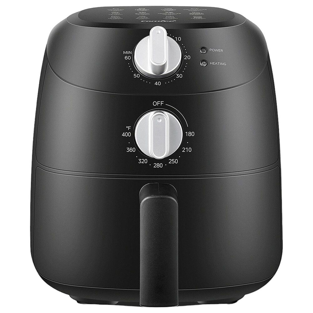 Midea 2.1 Quart Compact Air Fryer in Black, , large