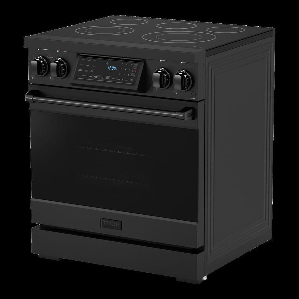 Thor Kitchen Gordon Ramsay 4.55 Cu. Ft. Professional Electric Range in Black, , large