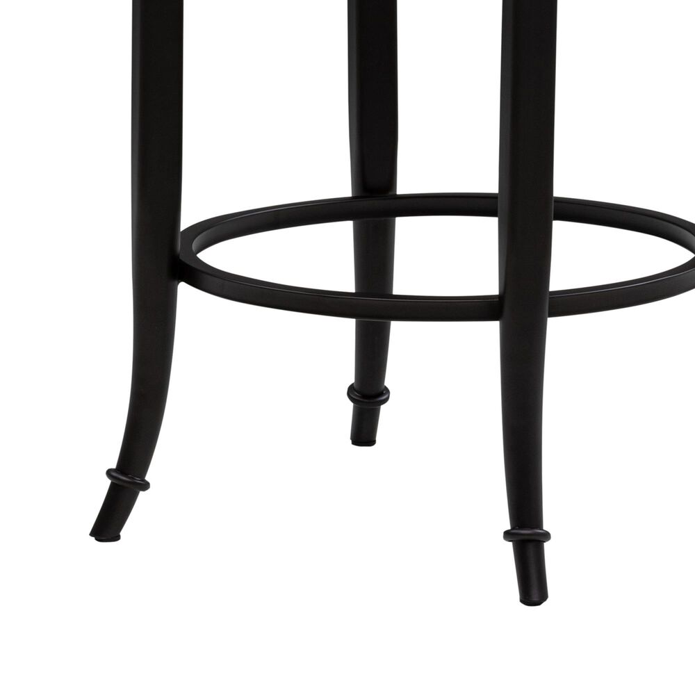 Armen Living Telia Swivel  Counter  Stool in Ivory, , large
