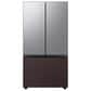 Samsung Bespoke Bespoke 3-Door French Door Refrigerator Top Panel in Stainless Steel, , large