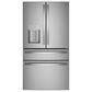 GE Profile 2-Piece Kitchen Package with 27.9 Cu. Ft. Refrigerator and 2.0 Ice Maker in Stainless Steel, , large