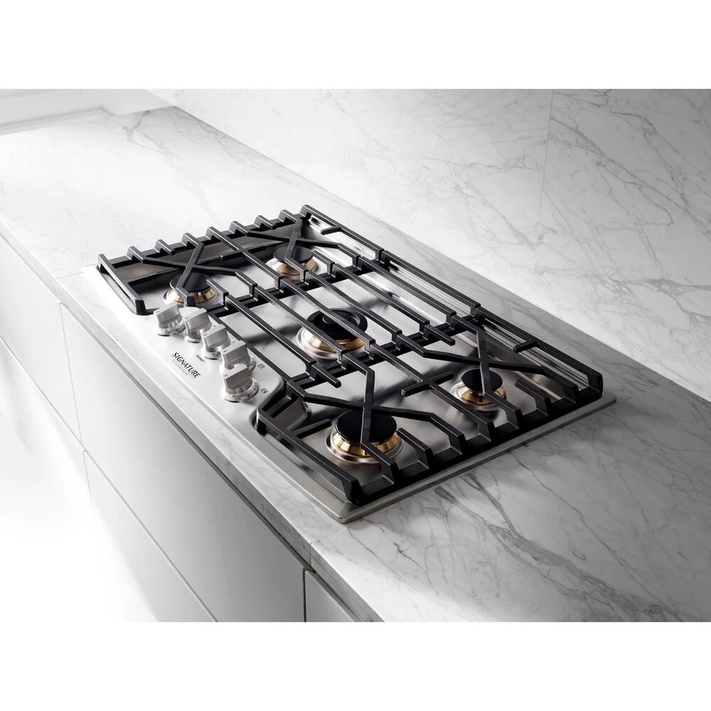Signature Kitchen Suite 36" Gas Cooktop in Stainless Steel, , large