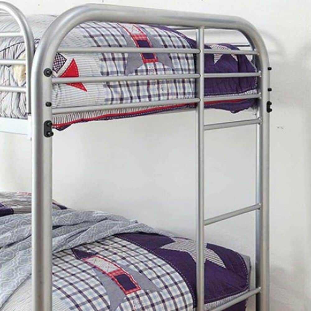 Furniture of America Metal Bunkbed, , large