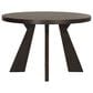New Heritage Design Chestnut Ridge 5-Piece Round Dining Set in Dark Brown, , large