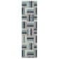 Safavieh Monaco MNC214E-28 2"2" x 8" Grey/Blue Runner, , large