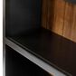 Wycliff Bay Hartford 3-Piece Writing Desk with Bookcase and Lateral File Set in Black, , large