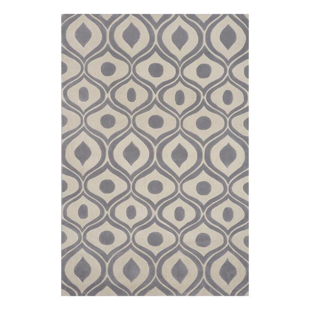 Momeni Bliss BS-09 8' x 10' Grey Area Rug, , large