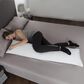 Timberlake Lavish Home Memory Foam Cooling Body Pillow, , large