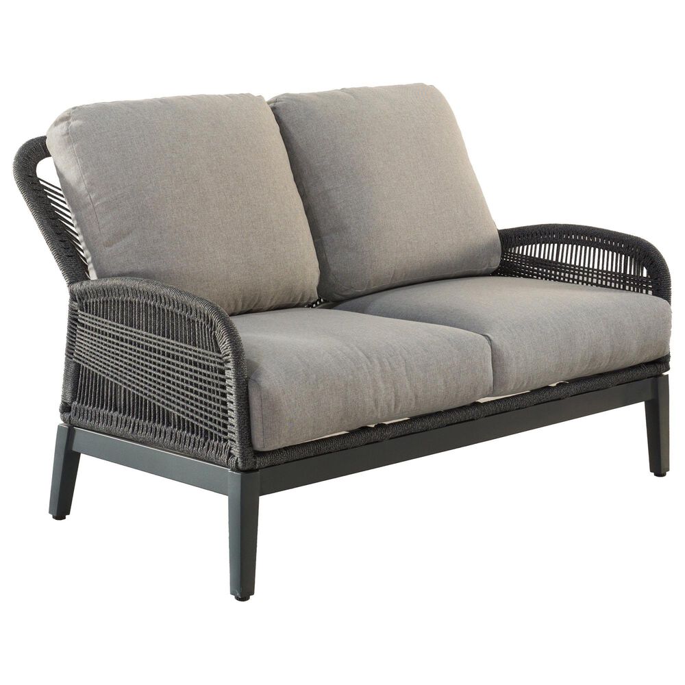 GatherCraft Cyrus Patio Loveseat in Mystic Taupe, , large