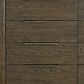 Furniture Worldwide Modern 3-Piece King Panel Bedroom Set in Sable, , large