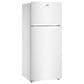 Whirlpool 18 Cu. Ft. Top Freezer Refrigerator with Total Coverage Cooling in White, , large