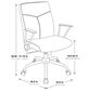 OSP Home Office Chair with Cream Cushion with Chrome, , large