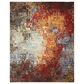 Nourison Chroma CRM03 8"6" x 11"6" Ember Glow Area Rug, , large