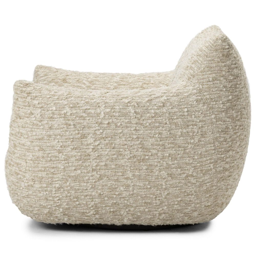Four Hands Margot Swivel Chair in Solema Cream, , large