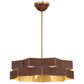 Savoy House Atherton 5-Light Pendant in Warm Brass, , large