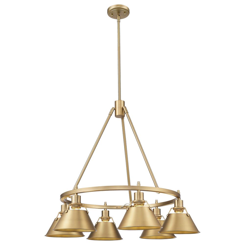 Golden Lighting Orwell 6-Light Chandelier in Brushed Champagne Bronze, , large
