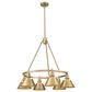 Golden Lighting Orwell 6-Light Chandelier in Brushed Champagne Bronze, , large