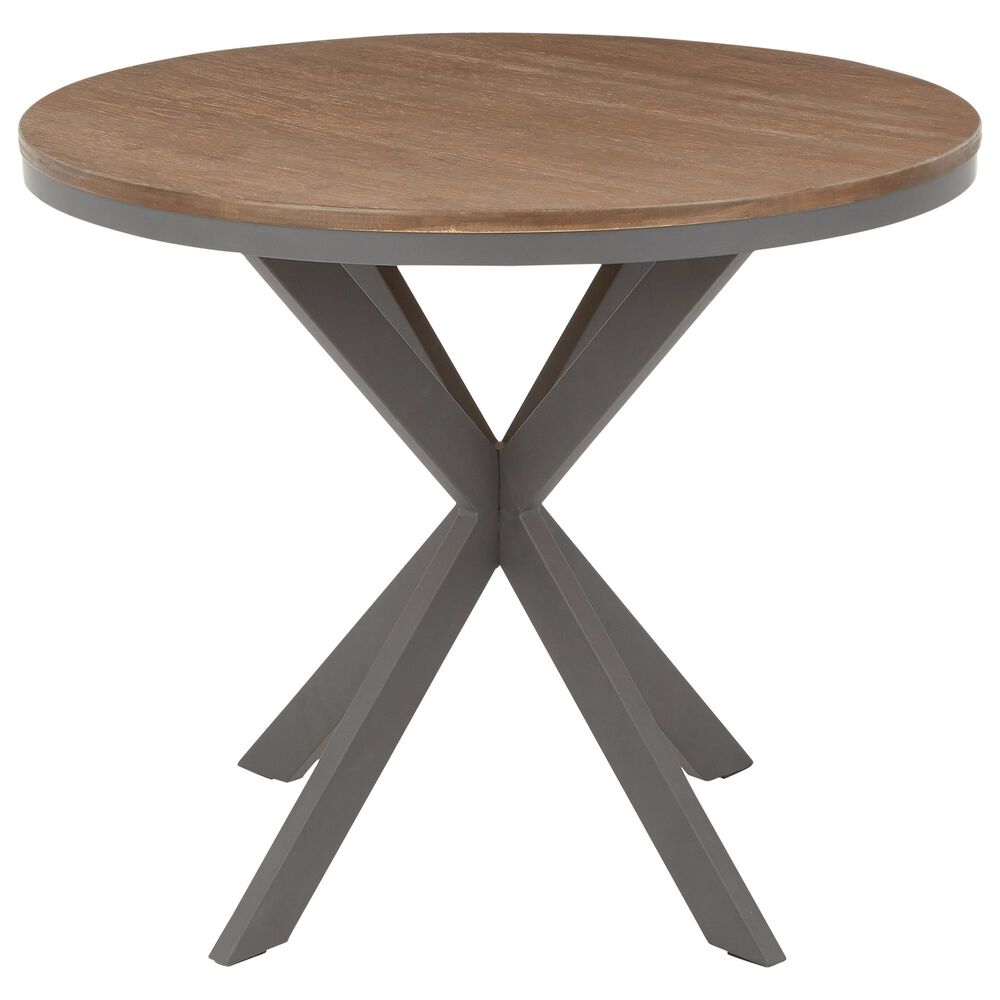 Lumisource Dakota Dinette Table in Brown/Grey, , large