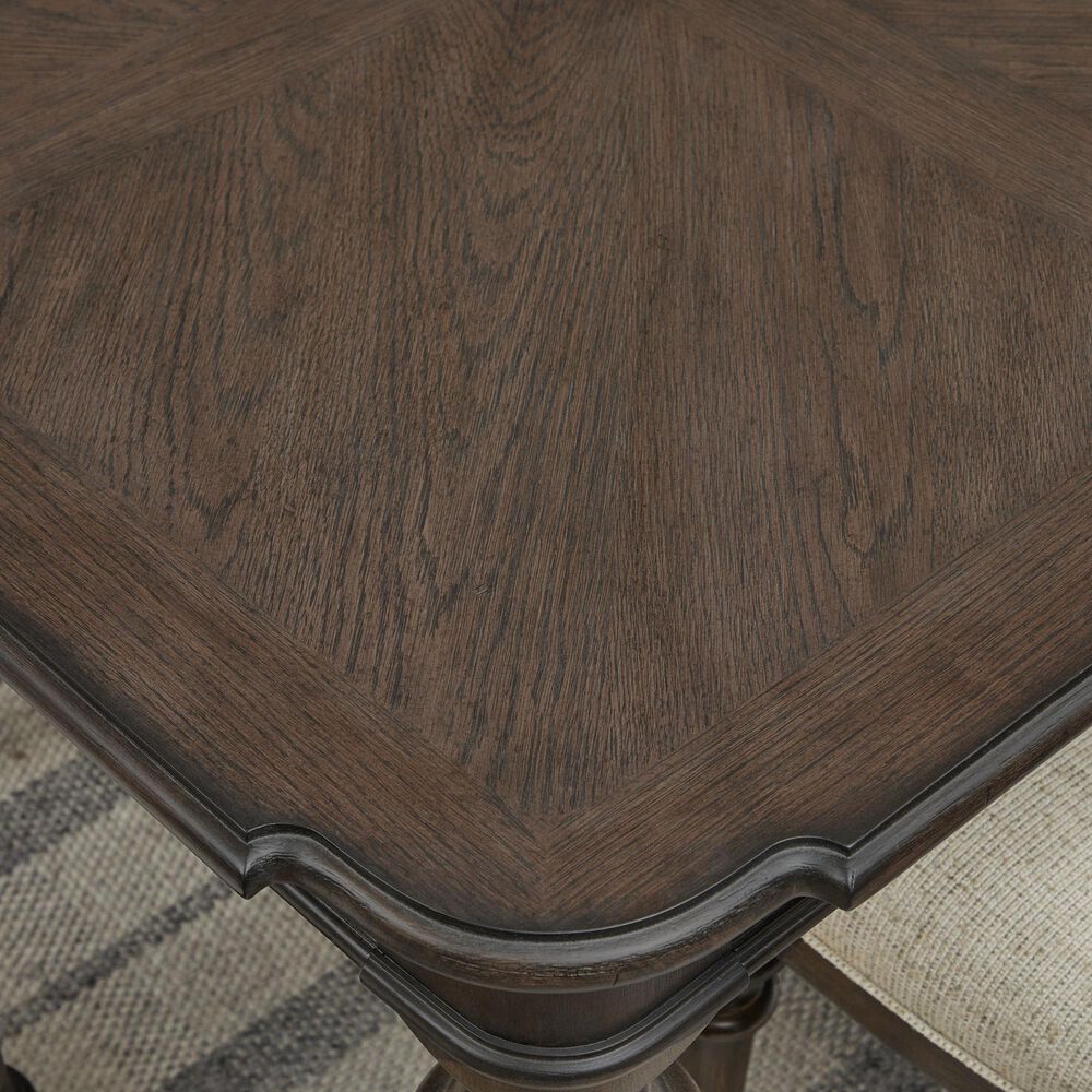 Chapel Hill Saddle Creek Dining Table in Medium Wood  - Table Only, , large