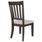Waltham Brentwood Slatback Side Chair Only in Arbor Oak Finish, , large