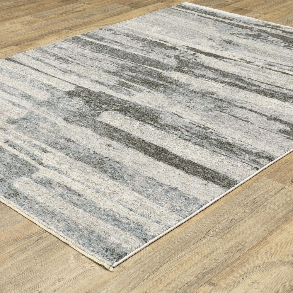Oriental Weavers Hayden 5&#39;3&quot; x 7&#39;6&quot; Grey and Ivory Area Rug, , large