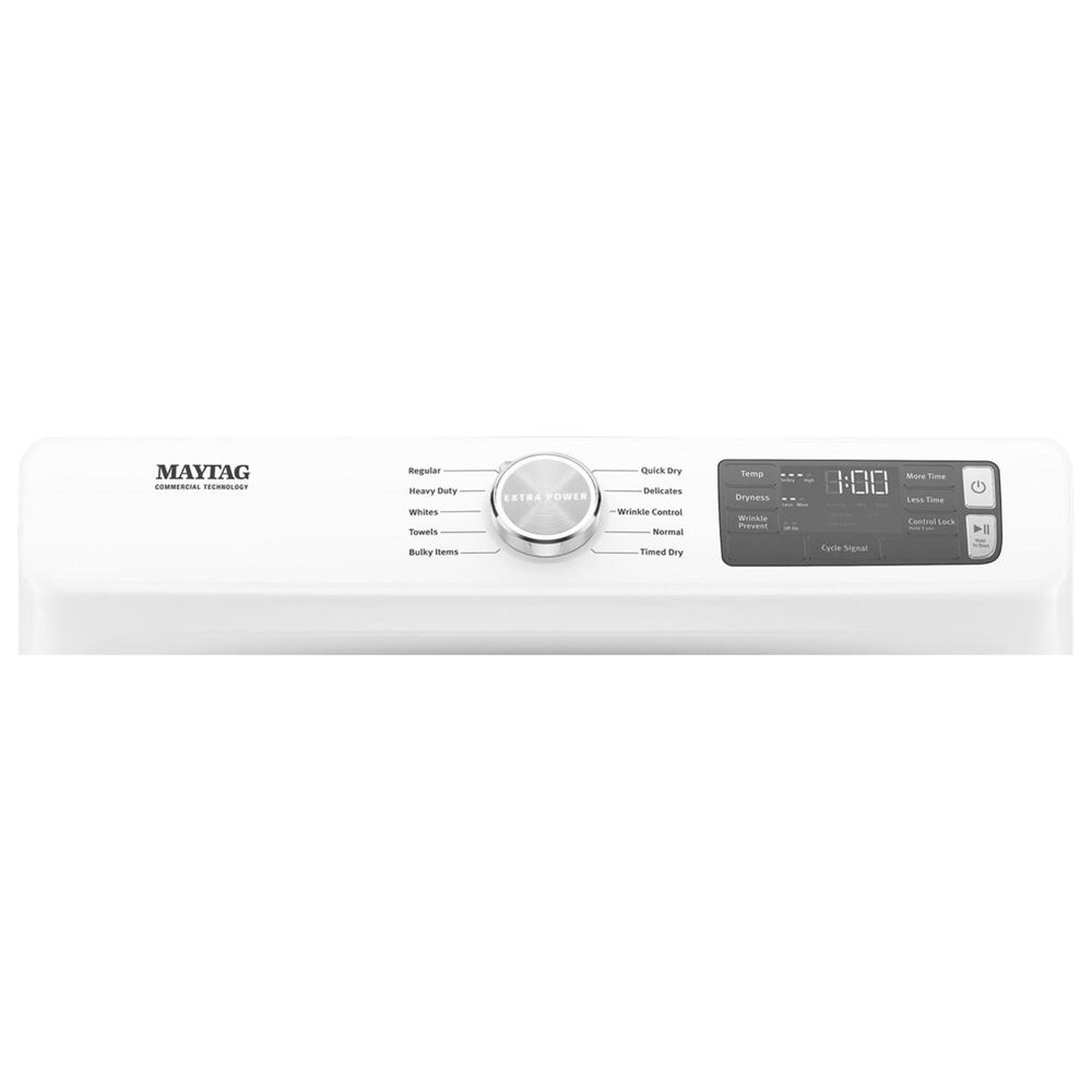 Maytag 4.5 Cu. Ft. Front Load Washer and 7.3 Cu. Ft. Electric Dryer in White, , large