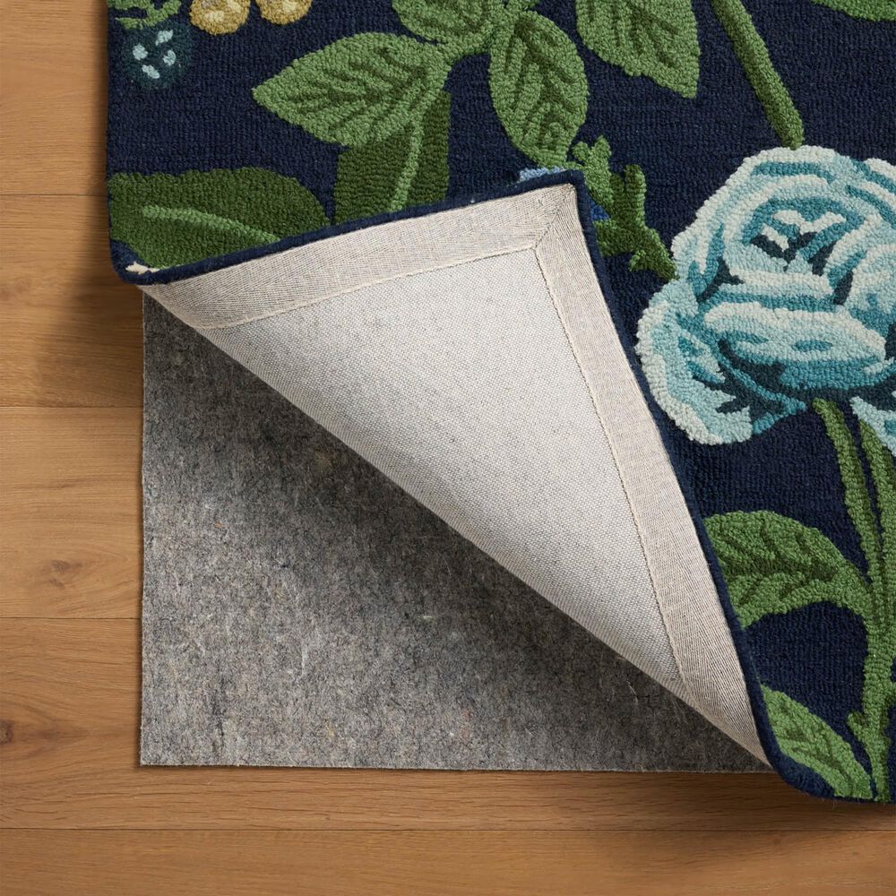 Rifle Paper Co. x Loloi Highgrove Navy 2'6" x 7'6" Runner, , large