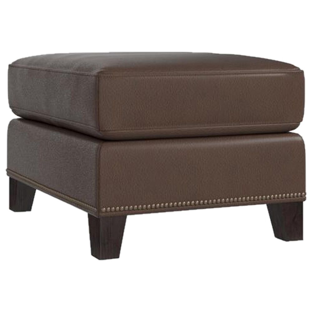 Bassett Pierce Ottoman in Saddle, , large