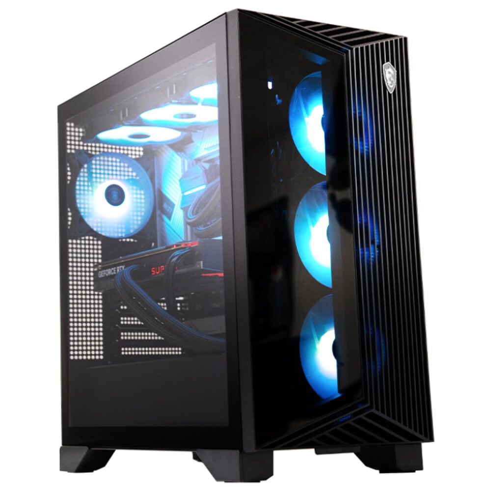 MSI Aegis R2 Gaming Desktop | Intel Core i9-14900F - 32GB RAM - NVIDIA GeForce RTX 5070 Ti Graphics - 2TB SSD in Black, , large