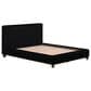 Ashley Zuraleus 3-Piece Queen Upholstered Platform Bedroom Set in Matte Black, , large