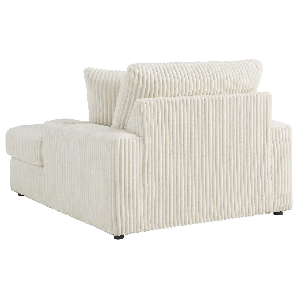 Ashley Lindyn Chaise in Ivory, , large