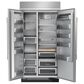 KitchenAid 30 Cu. Ft. Built-In Side-by-Side Refrigerator in PrintShield Stainless Steel, , large