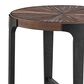 Steve Silver Chevron End Table in Cinnamon and Black, , large