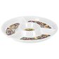 Ganz Frolicking Butterflies Chips and Dip Platter in Multicolor, , large