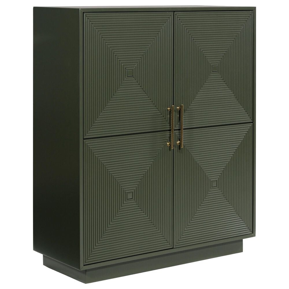 Ashley Geirwood Accent Cabinet in Dark Green, , large