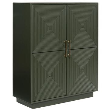 Ashley Geirwood Accent Cabinet in Dark Green, , large