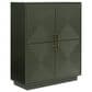 Ashley Geirwood Accent Cabinet in Dark Green, , large