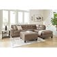 Ashley Navi 2-Piece Stationary Sectional in Fossil, , large