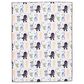 Lambs and Ivy Star Wars Classic Fleece Baby Crib Blanket in Gray, Green, White and Black, , large