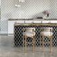 NFM Custom Countertops Bianco Lucre 3cm Granite Countertop, , large