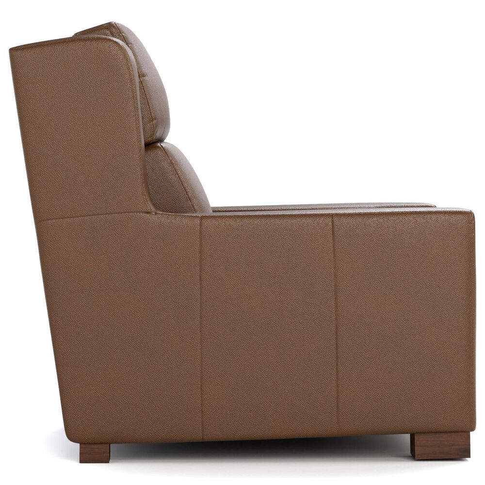 Stickley Furniture Woodlands Power Leather Motion Recliner in Salvano Bark, , large