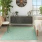 Nourison Positano 4" x 6" Blue and Green Indoor/Outdoor Area Rug, , large