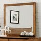 Furniture of America Lennart Rectangle Mirror in Oak, , large