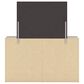 Ashley Elbrim 3-Piece King Panel Bedroom Set in Weathered Brown, , large