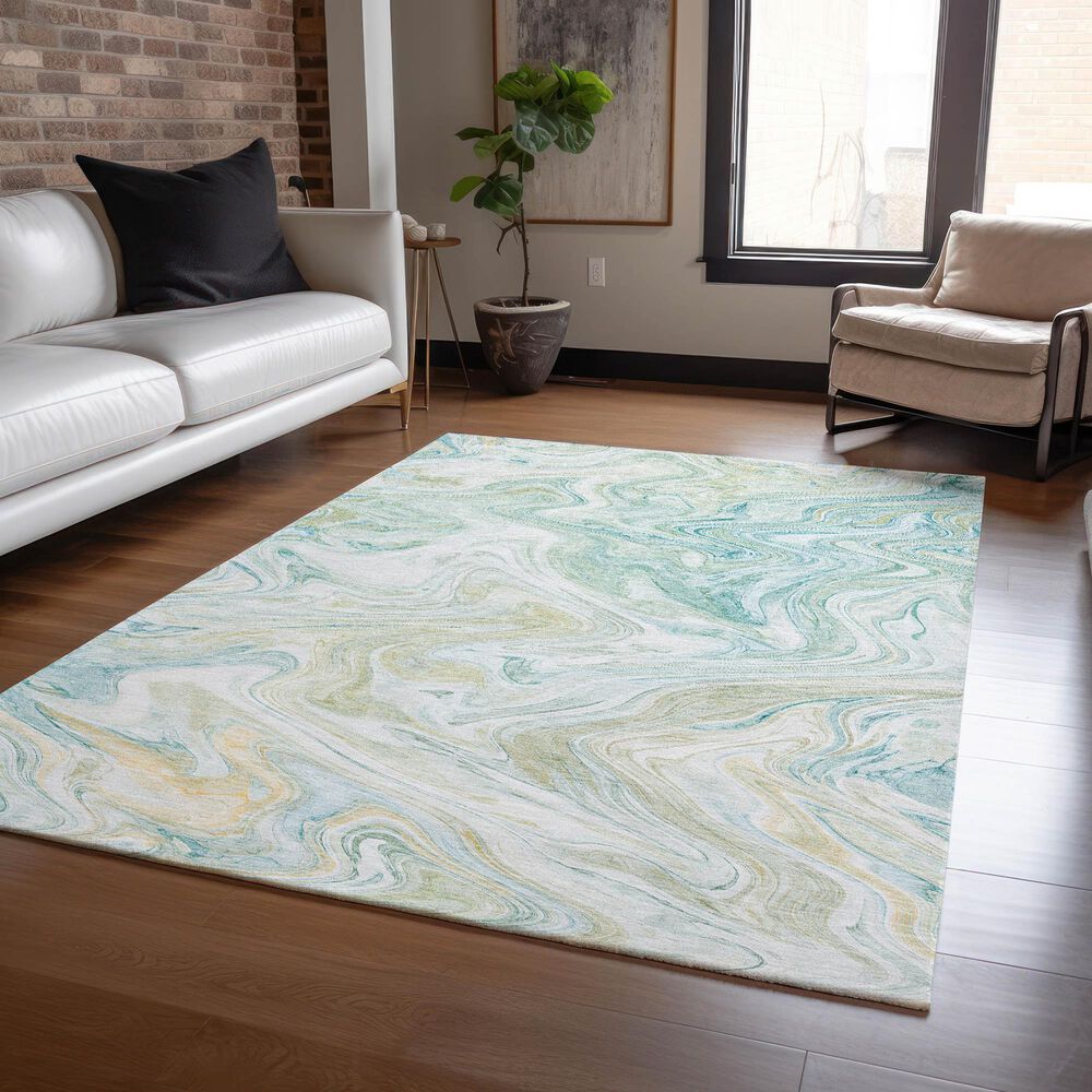 Dalyn Rug Company Ravenna RN8 10&#39; x 14&#39; Sky Area Rug, , large