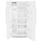 GE Appliances 23 Cu. Ft. Side by Side Refrigerator with Energy Star Certified in White, , large